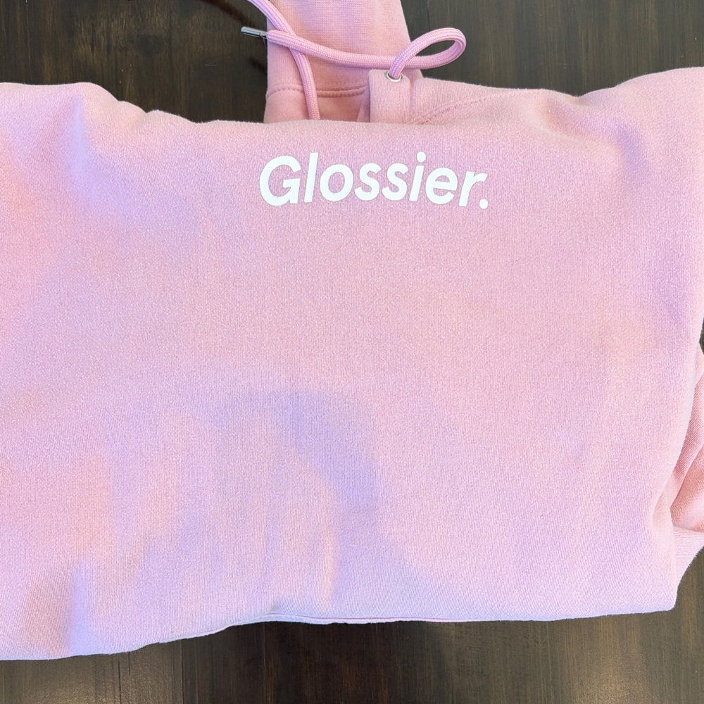 Glossier Soft Pink Sweatshirt